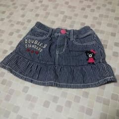 saki様専用☆美品☆ダブルＢ　スカートsize８０のサムネイル
