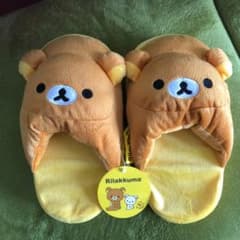値下げしました！リラックマ☆タグ付きルームスリッパのサムネイル