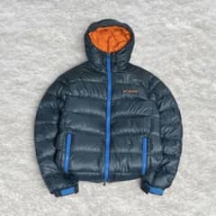 極暖 レアカラー Columbia ダークネイビー アルパイン ダウンパーカ