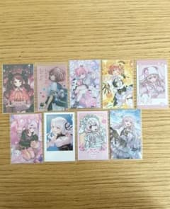 にじさんじチェキ風カード 赤羽葉子 笹木咲 魔界ノりりむ 椎名唯華 本間ひまわりのサムネイル