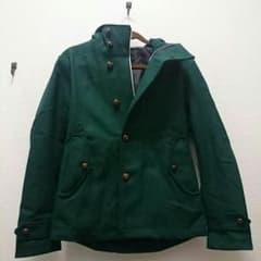 ウールフードボアジャケット  レイジブルーのサムネイル