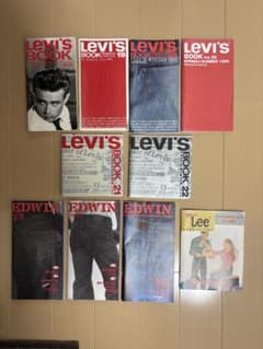 Levi's リーバイスブック 6冊 ＋ おまけ EDWIN Lee - メルカリ