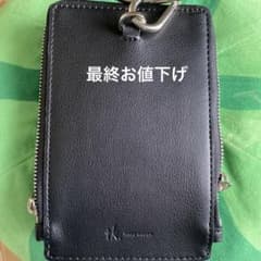 タケオキグチ黒レザーマルチショルダーポーチ