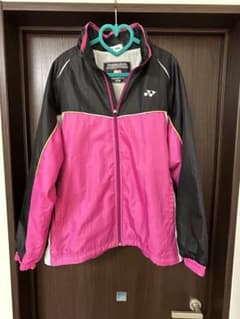 YONEX ウィンドブレーカー Mサイズ ブラック/ピンクのサムネイル