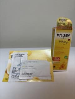 WELEDA ベビーナッピーークリーム 75ml ＆ ジョヴァンニ サンプルのサムネイル