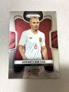 Panini Prizm 2018 アンドレス・イニエスタ スペイン代表のサムネイル