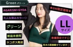 GW限定 AGARISM GYDA ナイトブラ LLサイズ グリーン - メルカリ