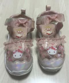 Hello Kitty 샌들 핑크 리본