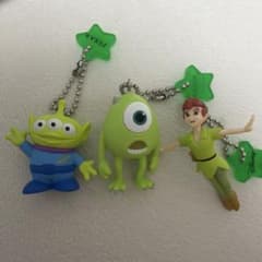 ディズニーキャラクター カラーコレクションチャーム green セミコンプのサムネイル