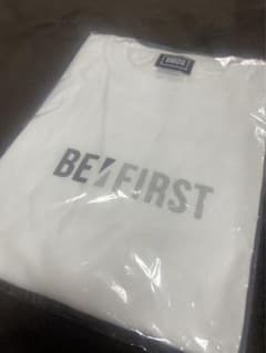 BE:FIRST  新品　ロゴTシャツ　Lサイズ　ホワイトのサムネイル