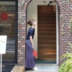 COCODEAL メッシュプリントマーメイドスカート 新品未使用のサムネイル