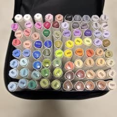 匠彩 SHOSAI アルコールマーカー 80色セットのサムネイル
