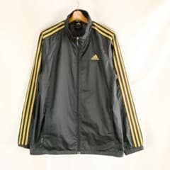 adidas 윈드브레이커 O 블랙 골드 3개 라인 B5515