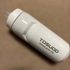 TOSUOD ステンレス断熱水筒 550ml ホワイト ストロー付き