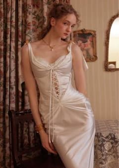 LACEMADE フェニックス コルセットドレス ホワイト XSのサムネイル
