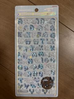 シナモン ボンボンドロップシール　サンリオ　アルファベットのサムネイル