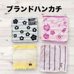 【美品】レディース タオルハンカチ 4点 マリークヮント フルラ ラルフローレンのサムネイル