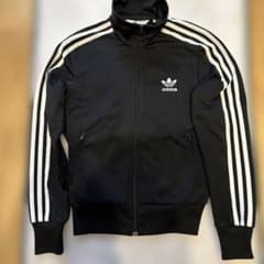 adidas originals ブラック ジップアップジャケット Mのサムネイル