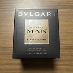 【希少】BVLGARI MAN BLACK COLOGNE 15ml 香水