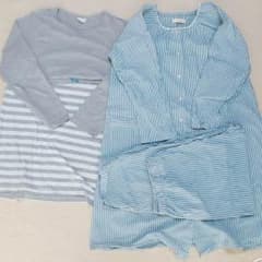 授乳口付きパジャマ4着セット M〜Lのサムネイル
