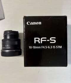 Canon RF-S 10-18mm F4.5-6.3 PLフィルター付き - メルカリ