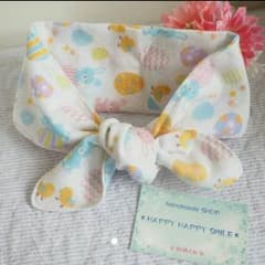 y.s☆mama様専用＊手拭いクールネック☆うさぎ★handmade＊のサムネイル