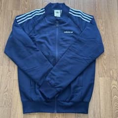 adidas トラックジャケット ネイビー Mのサムネイル