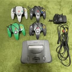 ニンテンドー64&カセット7本セットのサムネイル