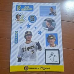 阪神タイガース　近本光司　シークレットステッカーシートのサムネイル