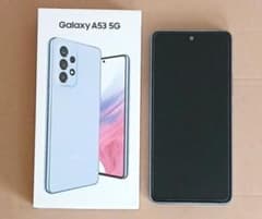 au Galaxy A53 5G Awesome Blue 取扱説明書・箱付き - メルカリ