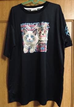 【KRY clothing】 ドライメッシュ　BIGTシャツ　黒のサムネイル