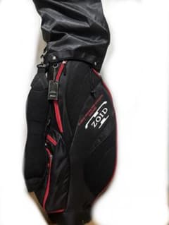 【美品】Mizuno T-ZOID　キャディバッグ　ブラック/レッド MIZUNO ミズノ T-ZOID キャディバッグ ゴルフバッグ メンズ - メルカリ