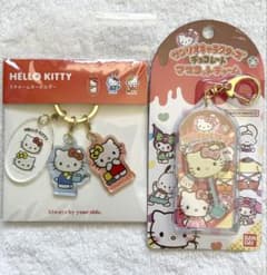 キティちゃん ぱずるキーホルダー 2個セット キティちゃん ぱずるキーホルダー 2個セット キティちゃん ぱずる