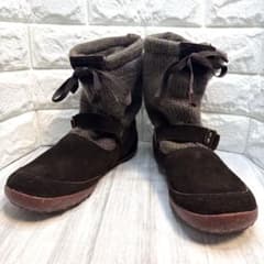 美品MERRELL JOLIETTE SHAWL ニットブーツ 24.5