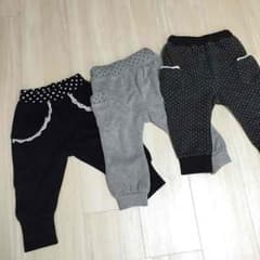 女の子パンツ３枚セット☆80cm90cmのサムネイル