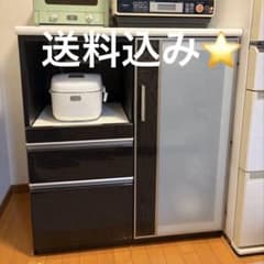 ニトリ キッチンカウンター ポスティア90 食器棚 キッチン収納