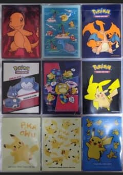 キャラクタースリーブ　デッキシールド　90個　まとめ売り ポケモンカード デッキシールド キャラクタースリーブ 9種類 バラ売り
