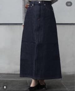 A.P.C. × steven alan デニムロングスカートのサムネイル