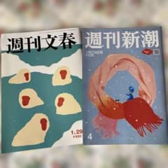 1/29号 週刊文春•新潮2冊セット - メルカリ