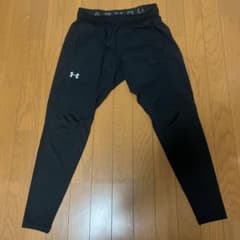 Under Armour フィッティド レギンス パンツ ブラック LGのサムネイル