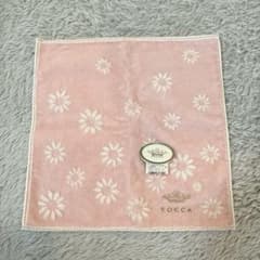【新品未使用】TOCCA ハンカチ＊花柄ピンクのサムネイル