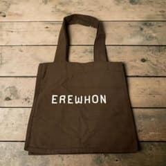 『新品未使用』EREWHON高級ロゴキャンバストートバッグ ダークブラウン 美品』EREWHON高級ロゴキャンバストートバッグ ダークブラウン - メルカリ