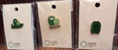 愛知万博 EXPO 2005 モリゾー キッコロ ピンズバッジ 3個セットのサムネイル