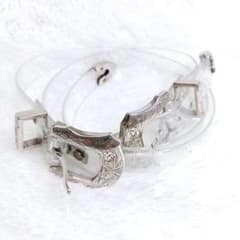 TOGA TOO ダブルバックル クリアベルト Clear Belt Y2K - メルカリ