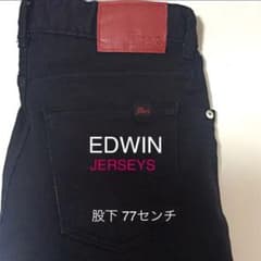 EDWIN ブラックジーンズのサムネイル