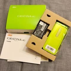 【SIMフリー】au GRATINA 4G (KYF31) グリーンのサムネイル