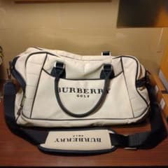 BURBERRY GOLF ボストンバッグ ホワイト 2wayのサムネイル