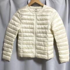UNIQLO ユニクロ　ウルトラライトダウンジャケット　ノーカラー