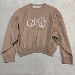 eimy istoireロゴ刺繍ニットプルオーバーベージュエイミーイーストワールのサムネイル