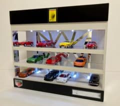 1/64展示24台可・ホワイトアッシュ＆ミラーディスプレーBOX /ネオジオラマ m31346169304_1.jpg?1784641609
